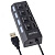 USB- Perfeo PF-H030 Black 4 Port