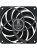 ���������� XASTRA FB120 reverse 120x120x25�� (PWM, black)  Color  BOX  / FB120-1BA-SRX