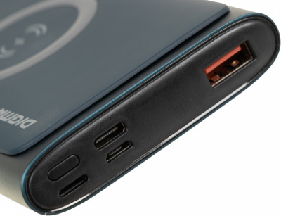 ��������� ����������� Digma DGPQ10G 10000mAh 3A QC PD 20W ������������ ������� ����� (DGPQ10G22CBL)