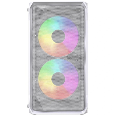 ������ Powercase Mistral Micro A3W ARGB V2, Tempered Glass, 2x 140mm ARGB PWM+1x 120mm ARGB PWM, �����, mATX  (CMMAW-A3-V2)