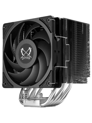 ����� ��� ���������� Scythe Mugen 6 (230W, 4-pin PWM, 154mm, Al/Cu, 6x6mm, 1x120mm, 60.29CFM, 26.88dBA, 2000RPM, S: 1851/1700/1200/115X/2011/2066, AM5/AM4, silver, black)