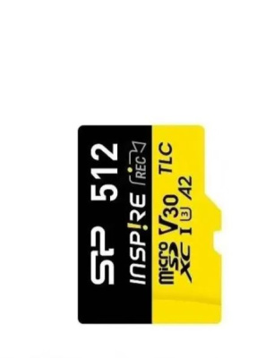 ���� ����� microSDXC 512GB Silicon Power SP512GBSTXLA2V1N Inspire V10 A2 + adapter