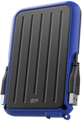 ������� ������ ���� 2Tb Silicon Power Armor A66 Black/Blue (SP020TBPHD66SS3B)