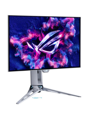 ������� Asus ROG Swift PG27AQWP-W ������-����� 26.5" OLED LED 16:9 HDMI ������� HAS Piv 1500cd 178��/178�� 2560x1440 540Hz DP 2K USB 7.04��