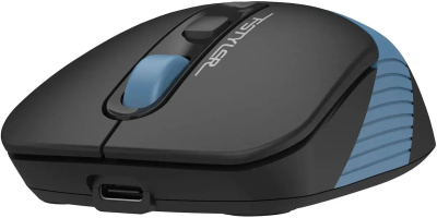 ���� ������������ A4Tech Fstyler FB10CS black/blue (����������, silent, BT/Radio, USB, 4but, 2000dpi)(FB10CS USB ASH BLUE)