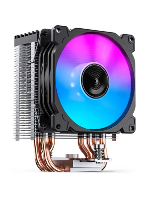 ����� JONSBO CR-1400 E Black LGA1700/1200/115X/AM5/AM4 (TDP 180W, PWM, 92mm Dynamic Multi-Color LED Fan, 4 �������� ������, 4-pin) Retail