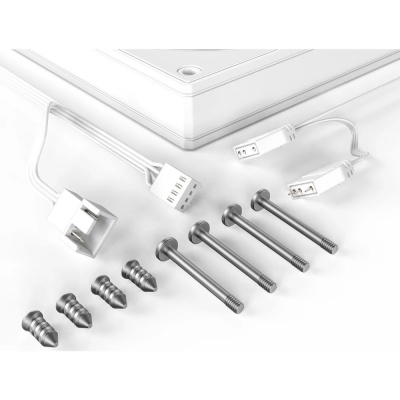 ���������� ��� ������� ID-COOLING AS-120-ARGB-W (120mm, 2000rpm, 58.0 CFM, 27.2 ��, PWM 4-pin, ARGB, white) (AS-120-ARGB-W)