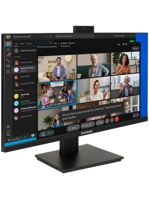 ������� ExeGate 23.8" SuperView EA2400 {IPS 1920x1080 75Hz 5ms 16:9 250cd 1000:1 178/178 D-Sub HDMI webcam} [EX298878RUS]