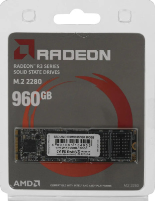 ���������� SSD AMD SATA 960GB R3MS0960G8 Radeon M.2 2280