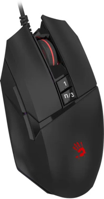 ���� A4Tech Bloody W65 Max Mini ������ ���������� 12000dpi USB 9but (W65 MAX MINI STONE BLACK)