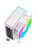 ����� ��� ���������� Ocypus Gamma A20 WH ARGB (110W, 3-pin, 122.5mm, Al/Cu, 2x6mm, ARGB, 1x92mm, 32CFM, 21dBA, 1900RPM, S: 1851/1700/1200/115X,AM5/AM4, white)