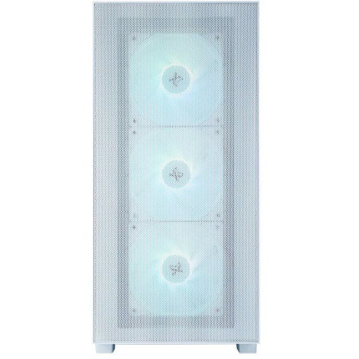 ������ XASTRA  A510M 4ARGB-UC White mATX/Mesh/ Screwless full-size TG /4x 120mm FC120 ARGB PWM fans/ Type-C / A510M-4FC12A-UC-WH