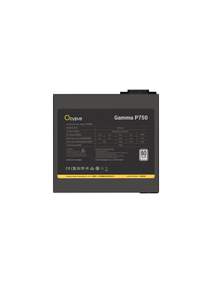 ���� ������� Ocypus Gamma P750, 750W, APFC, 80+, 120mm Fan (P750-W)