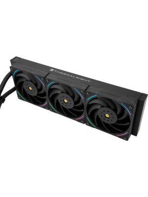 ������� �������� ���������� Thermalright Elite Vision 360 ARGB Soc-AM5/AM4/1200/1700/1851 ������ 4-pin 27.7dB Al LCD Ret (E-VISION-360-BL-ARGB)
