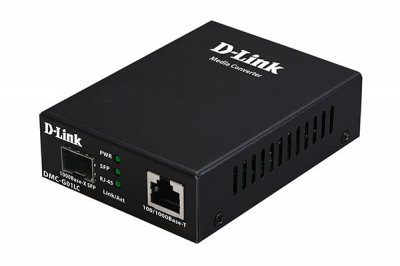 �������������� D-Link DMC-G01LC/C1A � 1 ������ 100/1000Base-T � 1 ������ 1000Base-X SFP