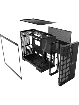 ������ Geometric Future Model 5 Vent Black with fans / mid tower, E-ATX / 5x140mm ARGB fans / 1AM5VTBK01100
