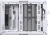 Корпус без блока питания Jonsbo C6-ITX White Корпус без блока питания Jonsbo C6-ITX White