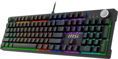 ���������� ������� ������������, ���������, MSI Forge GK320 RED 104��, ����� RED, ��������� ������, USB