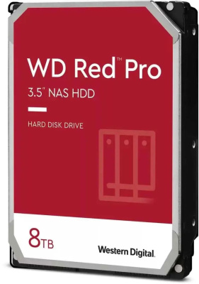 ������� ���� Western Digital Red Pro WD8005FFBX 8TB 3.5" 7200 RPM 256MB SATA-III NAS