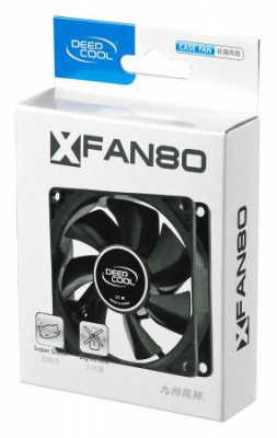 ���������� Deepcool XFAN 80 80x80x25 Molex 20dB 1800rpm 82g