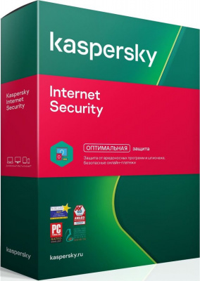 Kaspersky Internet Security Russian Edition. 2-Device 1 year Base Box