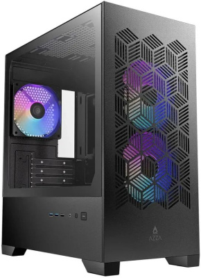 ������ Azza Aerohex-M, ��� ��, Micro-Tower, ������ (CSAZ-203A03M)