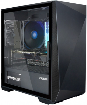 ������ Zalman Z1 Iceberg Black mATX, Mini-ITX, Midi-Tower, ��� ��, � �����, USB 2.0, USB 3.0, Audio