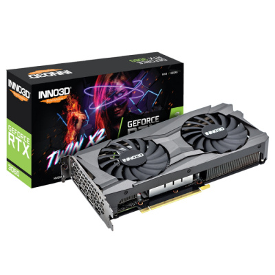  INNO3D nVidia RTX3060 8GB TWIN X2 OC (N30602-08D6X-11902130) RTL