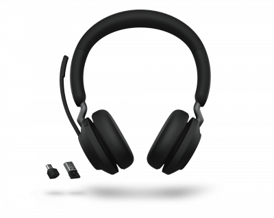 ��������� ������������ Jabra Evolve2 65, Link380a MS Stereo Black (26599-999-999)