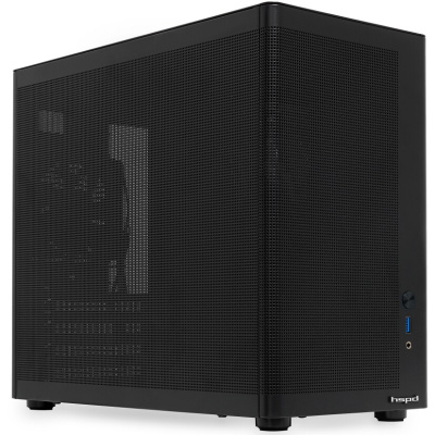 ������ �� ��� ����� ������� HSPD M210, Mesh Mid Tower, Black, M210-MBK