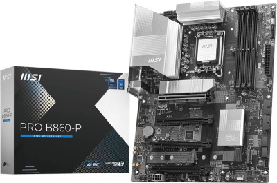 ����������� ����� MSI PRO B860-P, Socket-1851, Intel B860, ATX, Ret