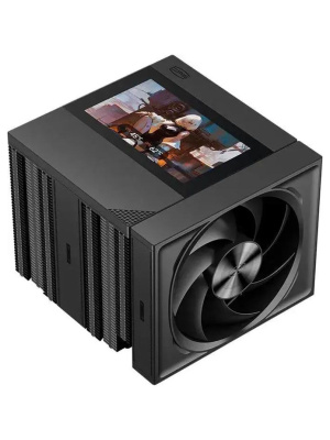 ����� PcCooler RZ820 Display BK Soc-AM5/AM4/1200/1700/1851 ������ 4-pin 32dB Al+Cu LCD 300W 1860gr Ret