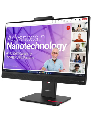 ������� Lenovo ThinkVision T24-4v 23.8" 16:9 FHD (1920x1080) IPS, 120Hz, 250N, 1xHDMI 1.4, 1xDP 1.2, 1xVGA, 1xUSB-B (USB 5Gbps), 3xUSB-A (USB 5Gbps), 1xUSB-C (USB 5Gbps), Integrated webcam (5MP, IR+RGB), 1Y