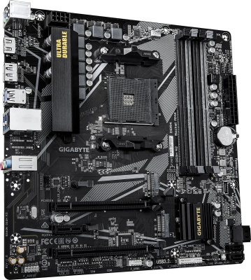 ����������� ����� Gigabyte B550M DS3H R2, SocketAM4, AMD B550, mATX, Ret