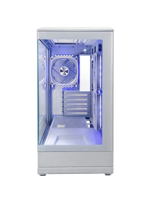 ������ Powercase GT3 ARGB, TG, Type-C, 3x 120�� ARGB PWM Fans, �����, mATX  (CMGT3W-A3)