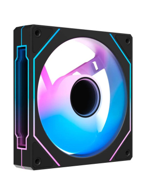 ����� ��� ������� Ocypus Gamma F12 BK ARGB REVERSE BLADE (120x120x25mm, 4-pin PWM, ARGB, 50CFM, 31dBA, 1600RPM, Black)