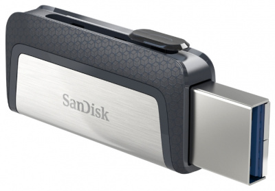 SanDisk 32Gb Ultra Dual Drive USB Type-C (���� ���������� USB 3.1/Type C, �� 150 ��/�) (SDDDC2-032G-G46)