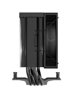����� ��� ���������� SAMA X40 (200W, 4-pin PWM, 133.5mm, 4x6mm, 1x100mm, 50.1CFM, 35.2dBA, 2600RPM, S: 1851/1700/1200/115X, AM5/AM4, black)