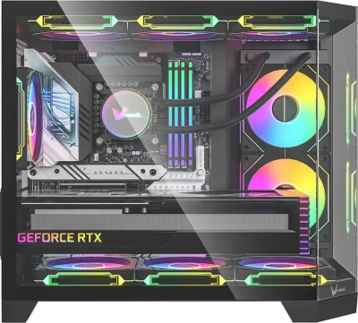 ������ Formula Crystal Z6M Floe ������ ��� �� mATX 4x120mm 2xUSB3.0 audio bott PSU