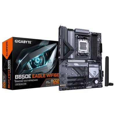 ����������� ����� Gigabyte B650E EAGLE WF6E Socket AM5 AMD B650, ATX, Ret