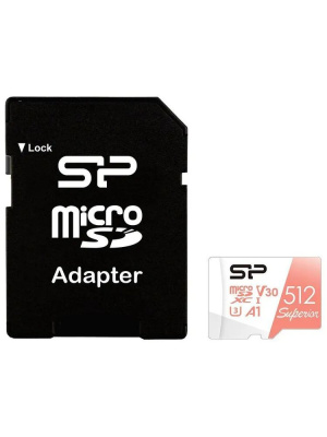 ����� ������ 512Gb MicroSD Silicon Power Superior (SP512GBSTXDV3V20SP)