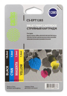 �������� �������� Cactus CS-EPT1285 ������/�������/���������/������ ����� ����. ��� Epson Stylus SX1