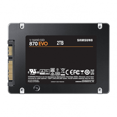 SSD 2.5" 2Tb (2000GB) Samsung SATA III 870 EVO (R560/W530MB/s) (MZ-77E2T0BW ������ MZ-76E2T0BW)