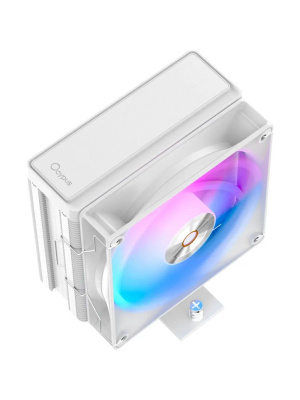 ����� Ocypus Delta A40 WH ARGB, 120mm ARGB FAN, Top Panel, 4 HEAT PIPES, 4-PIN PWM, 500-2000 RPM, 29DBA, HYDRO BEARING, LGA115X/1200/1700/18XX, AM4/AM5