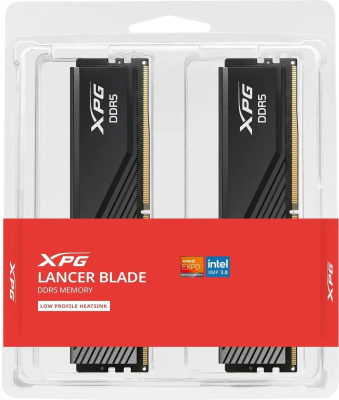 ����������� ������ ADATA XPG Lancer Blade 16Gb DDR5 5600MHz (AX5U5600C468G-DTLABBK) (2x8Gb KIT) Ret