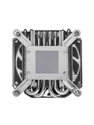 ����� ��� ���������� Foxline DB32i (125W, 4-pin PWM, 32mm, Al/Cu, 4x6mm, 1x90mm, 41.46CFM, 33dBA, 3400RPM, S: 1851/1700/1200/115X, Black)