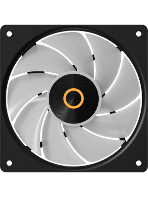 ���������� Ocypus Gamma F12 Elite BK ARGB REVERSE BLADE 3 IN 1, 120x120x25mm, 4-PIN PWM, 600-1800 RPM, 26 DBA MAX, HYDRO BEARING