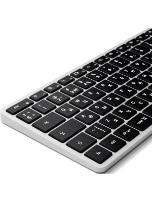 ���������� ������������ Satechi Slim X2 Bluetooth Backlit Keyboard, Bluetooth, ����������� ST-BTSX2S-RU