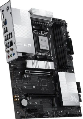 ����������� ����� MSI PRO X870E-S EVO WIFI, Socket AM5, AMD X870E, ATX, Ret