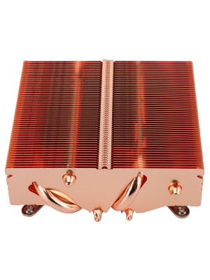 ����� ��� ���������� Thermalright AXP-90 X53 Full (4-pin PWM, 38mm, Cu/Cu, 4x6mm, 1x92mm, 42.58CFM, 22.4dBA, 2700RPM, S: 1851/1700/1200/115X, AM5/AM4, orange, red)
